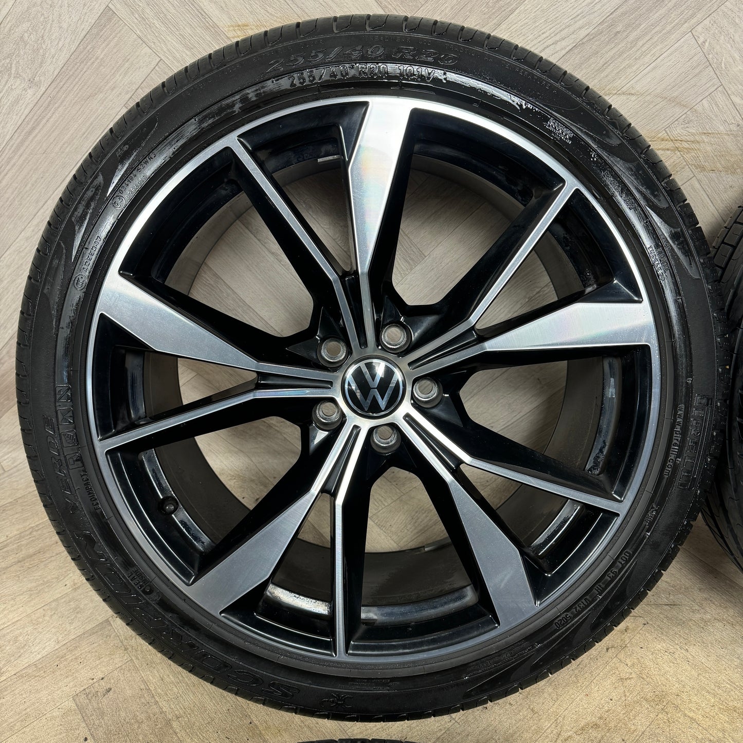 20'' GENUINE VW TIGUAN R LINE MISANO ALLOY WHEELS TYRES ALLOYS