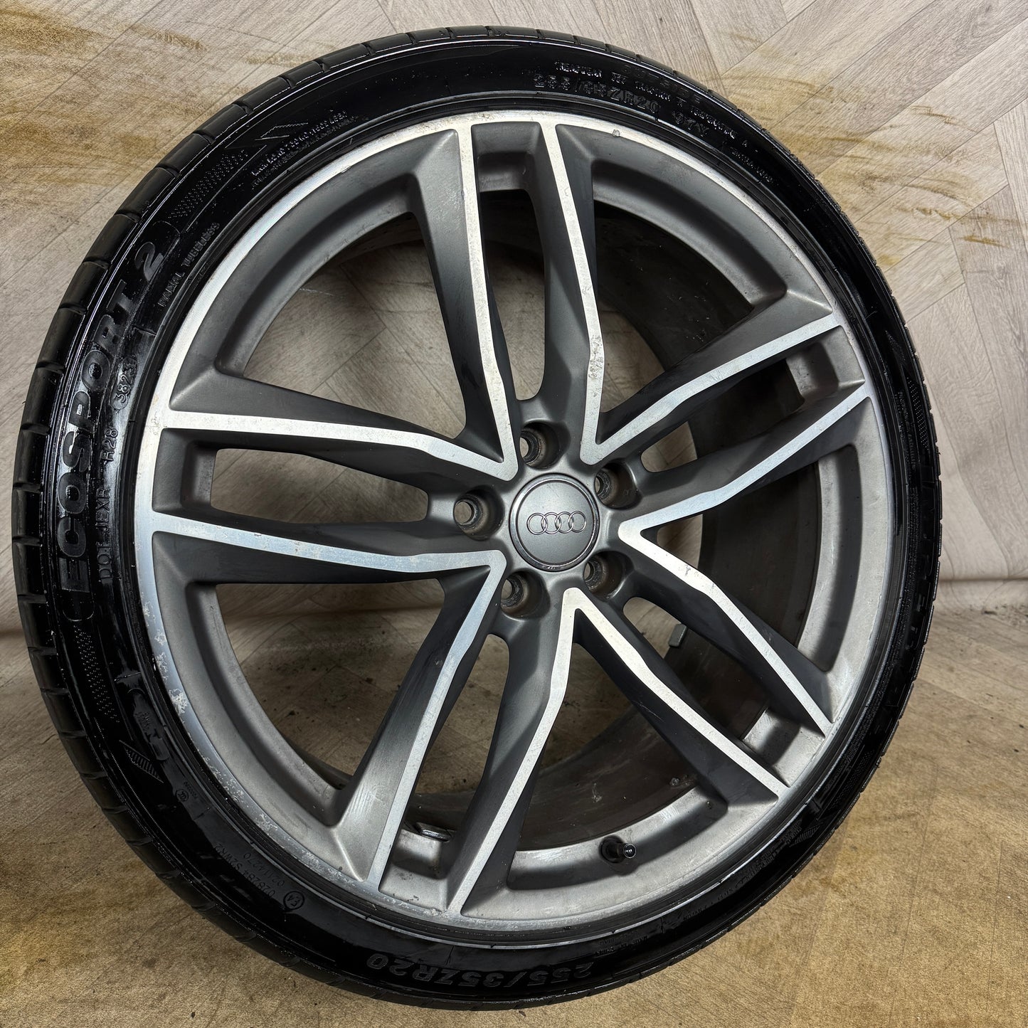 1X 20'' GENUINE AUDI A6 S LINE C7 BLACK EDITION WHEEL ALLOY 4G9601025M