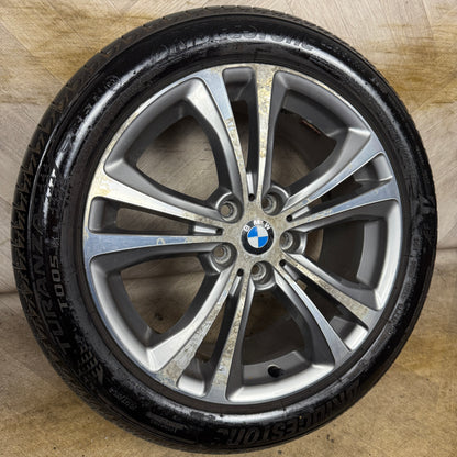 1X 18'' GENUINE BMW X1 568 F48 X1 F39 ALLOY WHEEL TYRE 6856069 7.5J ET51