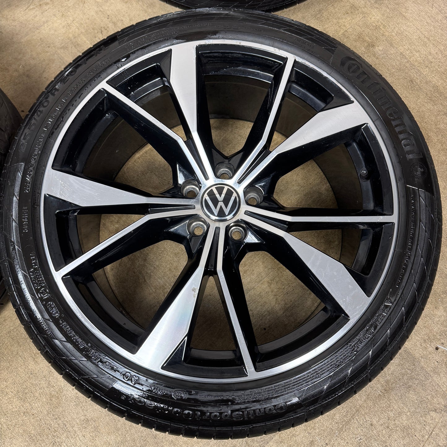 20'' GENUINE VW TIGUAN R LINE MISANO ALLOY WHEELS TYRES ALLOYS