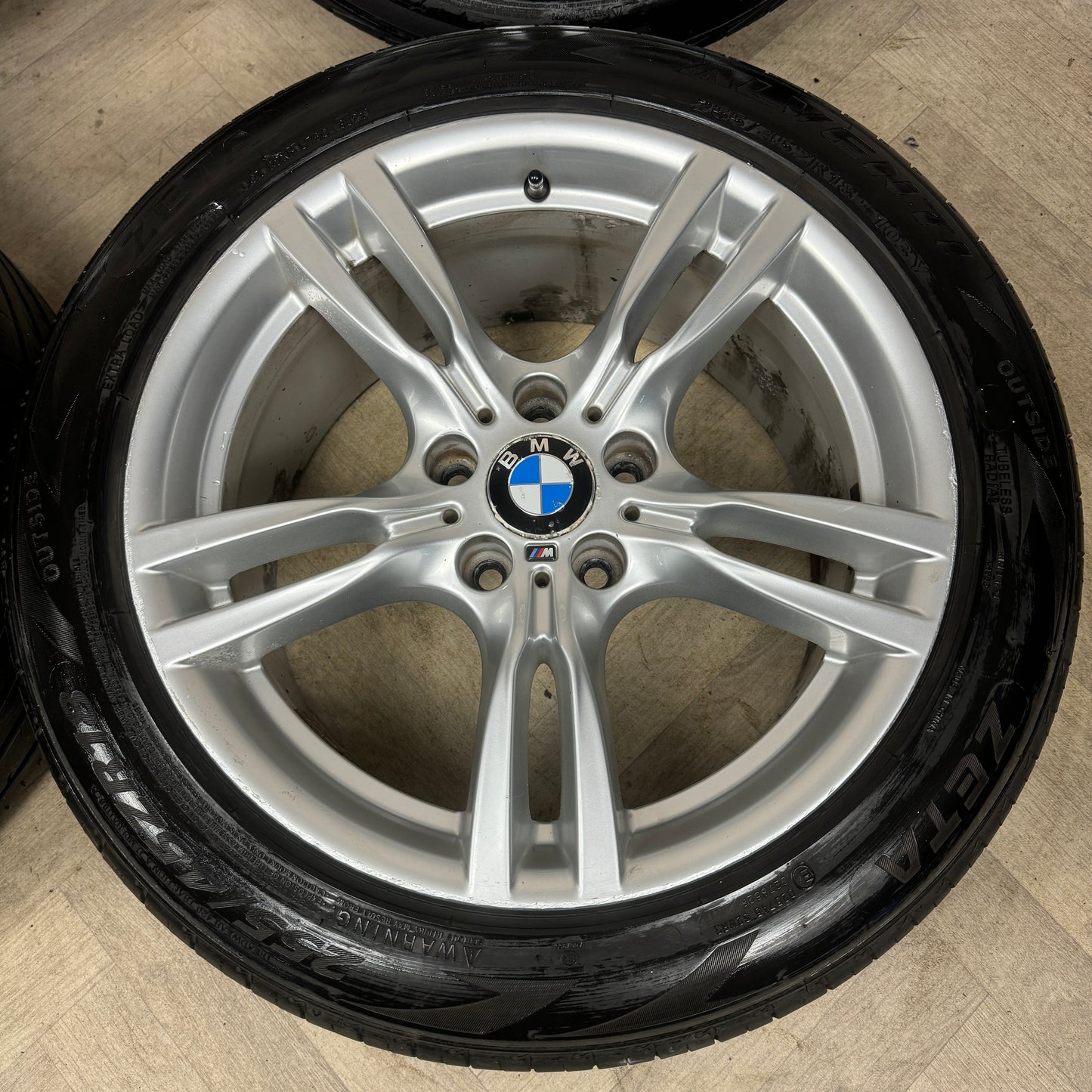 18" GENUINE BMW 3 SERIES GT 400 M SPORT F34 ALLOY WHEELS TYRES ALLOYS