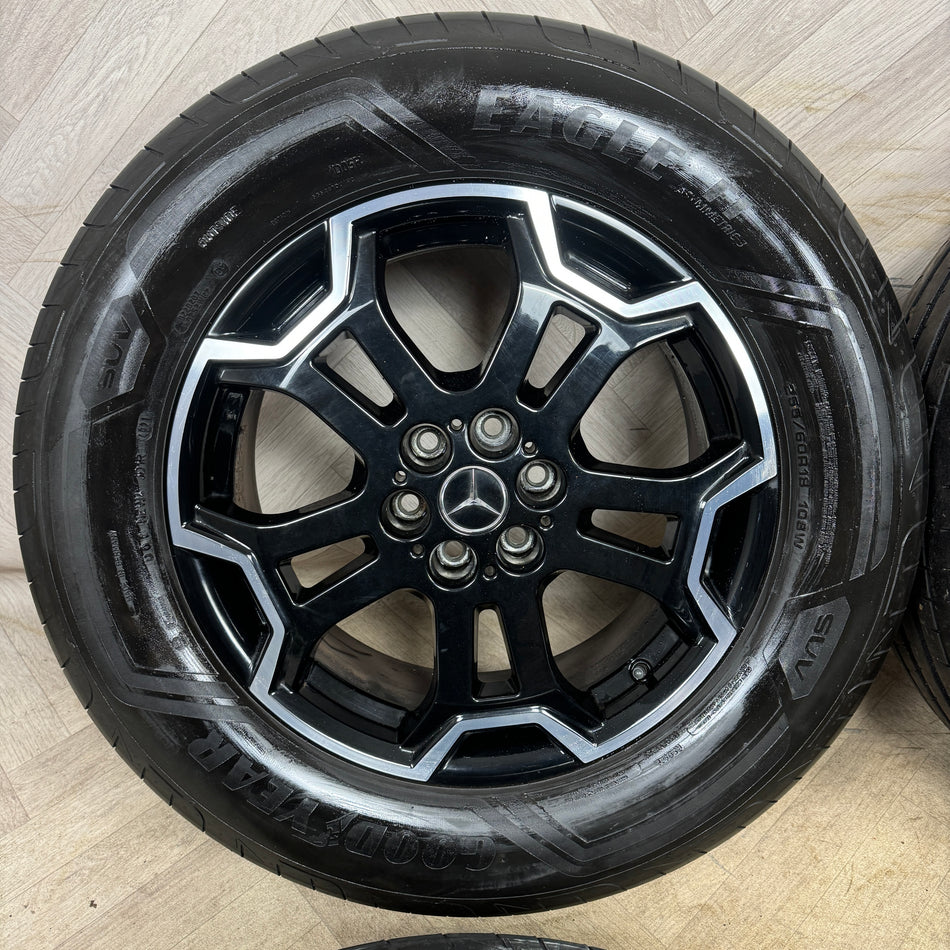 18'' Genuine Mercedes X Class Alloy Wheels Alloys Tyres Nissan Navara Pickup