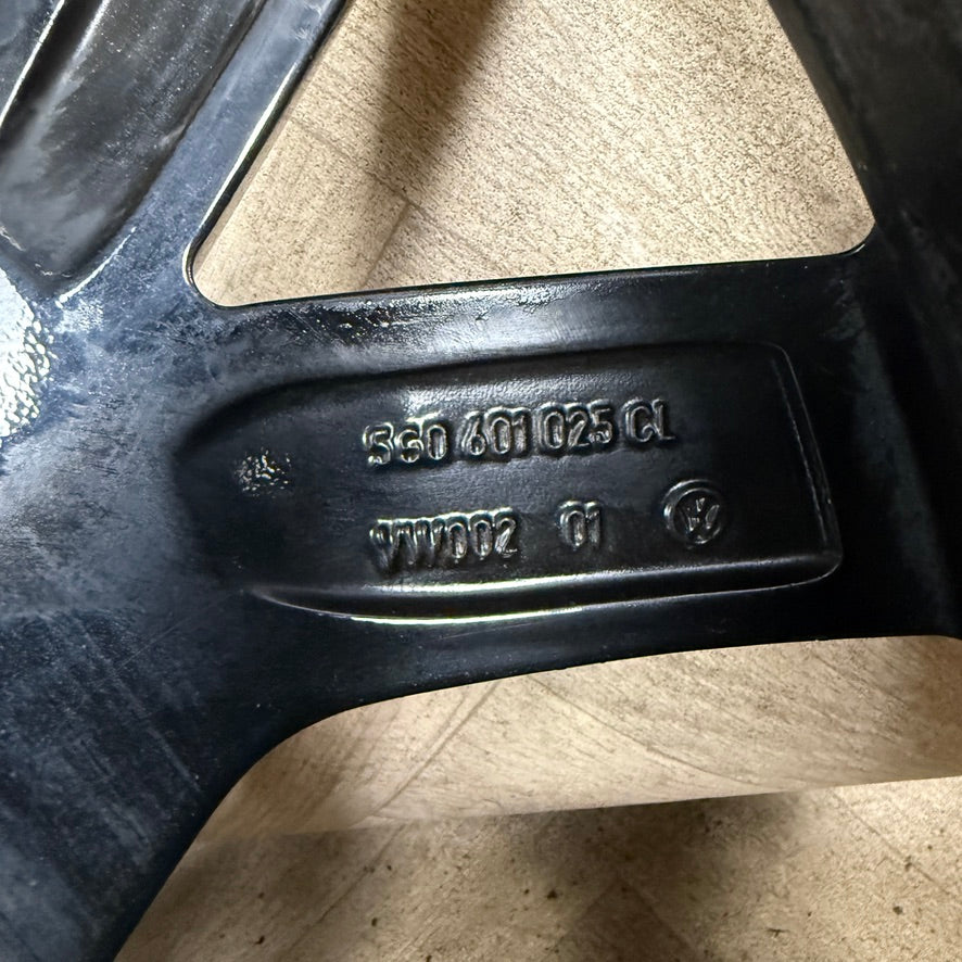 1X 19" GENUINE VW GOLF MK7 GT GTI BRESCIA CLUBSPORT ALLOY WHEEL TYRE 5G0601025CL