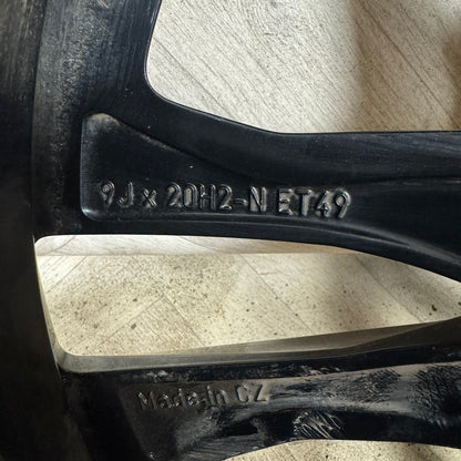 1X 20" GENUINE AMG MERCEDES E CLASS ALLOY WHEEL E53 E43 W213 REAR  5X112 FITMENT  9J ET49 PART: A2134015000