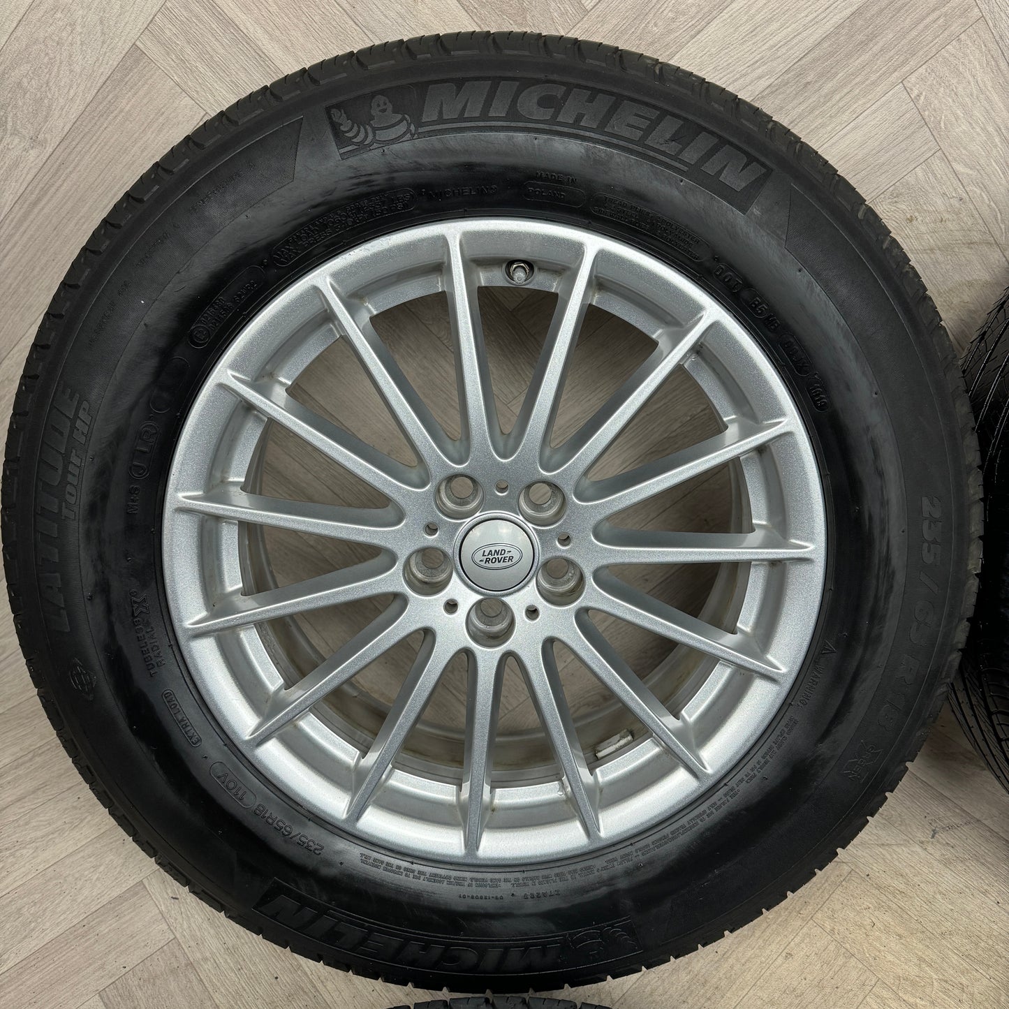 18'' GENUINE RANGE ROVER VELAR MULTISPOKE ALLOY WHEELS TYRES ALLOYS