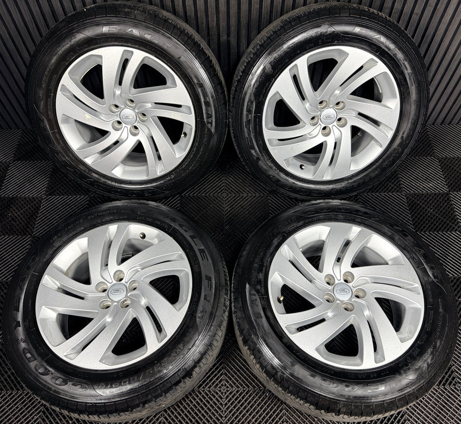18'' Range Rover Evoque Silver Discovery Sport Land Alloy Wheels Tyres Genuine