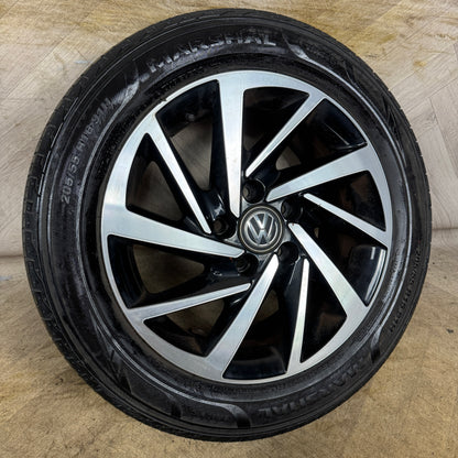 1X 16'' GENUINE VW GOLF MK7.5 MK7 WOODSTOCK ALLOY WHEEL TYRE GT SINGLE  5X112 FITMENT  6.5J ET46 CENTRE BORE: 57.1 PART: 5G0601025DS / 5G0601025DM (Copy)