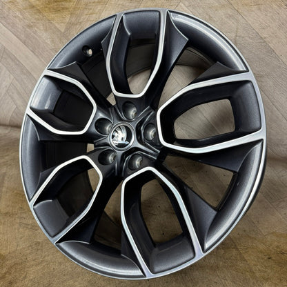 1X 19'' GENUINE SKODA KAROQ CRATER ALLOY WHEEL SPARE  5X112 FITMENT  8J ET45 PART: 57A601025Q