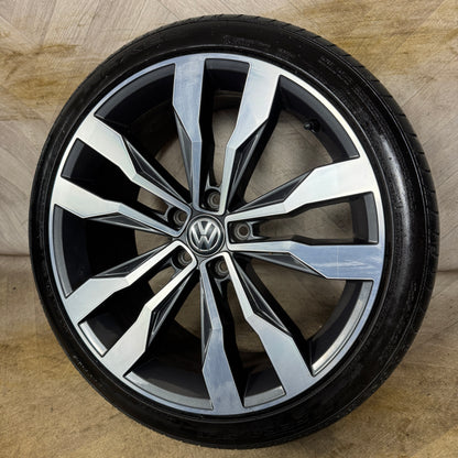 1X 19'' GENUINE VW T ROC R LINE SUZUKA ALLOY WHEEL SINGLE SPARE  5X112 FITMENT  8J ET47 PART: 2GA601025F