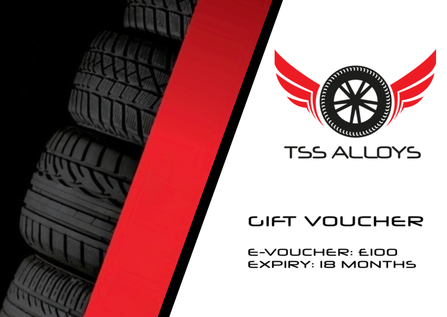 TSS ALLOYS GIFT E-VOUCHER