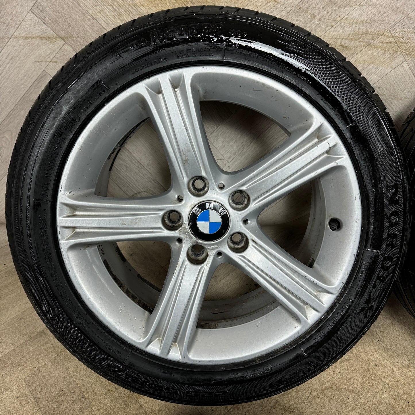 17" GENUINE BMW 3 SERIES 393 F30 F31 F32 ALLOY WHEELS TYRES ALLOYS 5X120