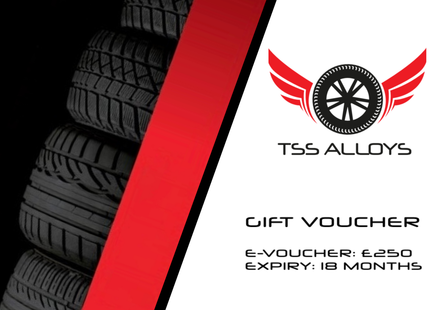 TSS ALLOYS GIFT E-VOUCHER