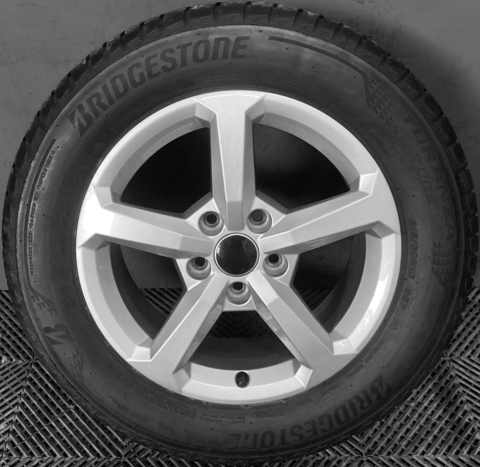 1x 16'' GENUINE VW T-ROC & AUDI Q2 5 SPOKE ALLOY WHEEL SPARE