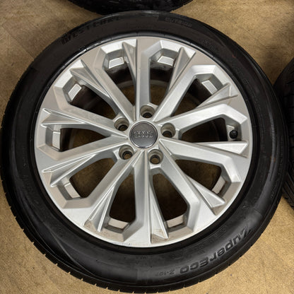 17'' GENUINE AUDI A4 MULTISPOKE B8 B9 A4 ALLOY WHEELS ALLOYS TYRES 8W0601025L