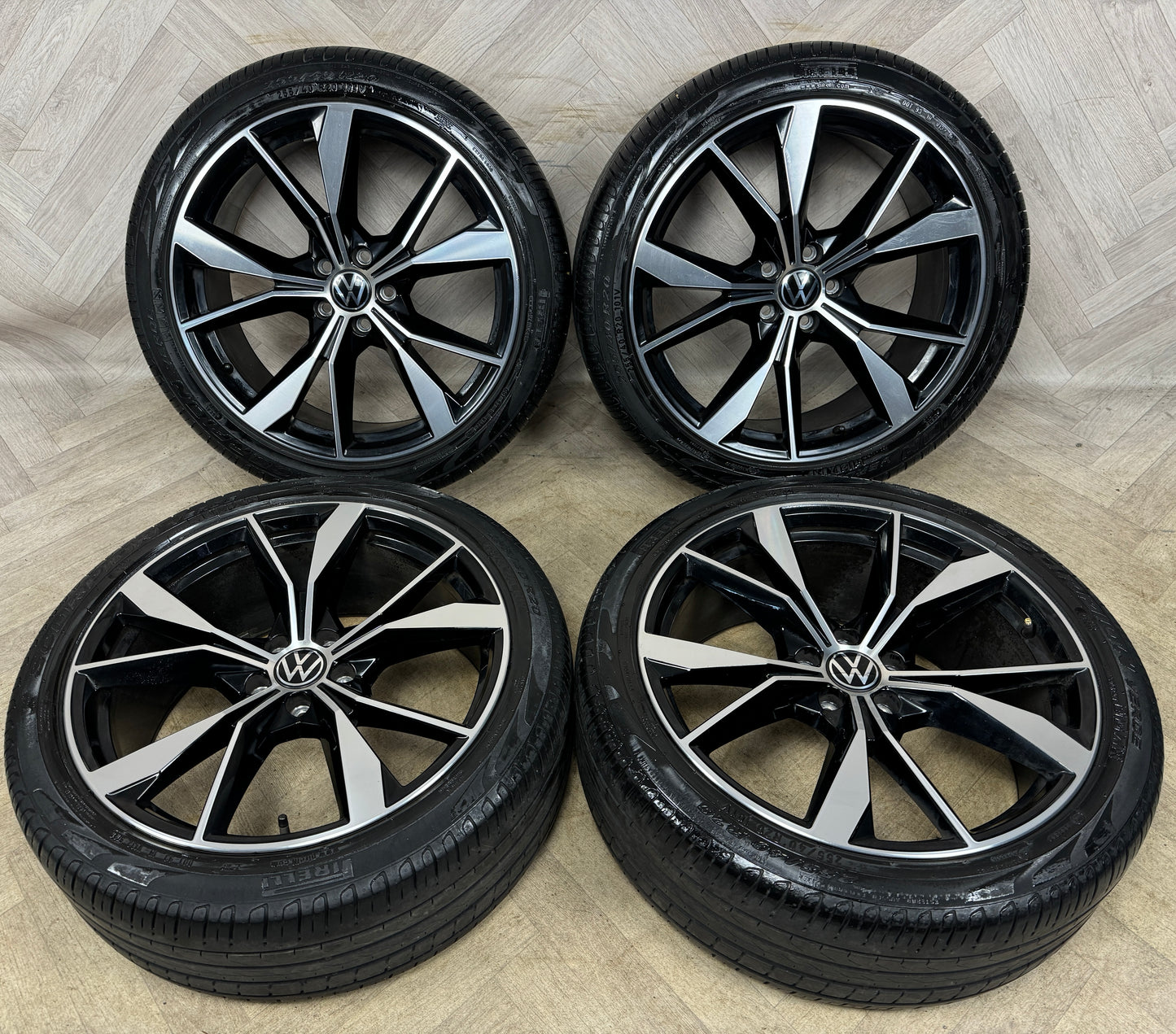 20'' GENUINE VW TIGUAN R LINE MISANO ALLOY WHEELS TYRES ALLOYS