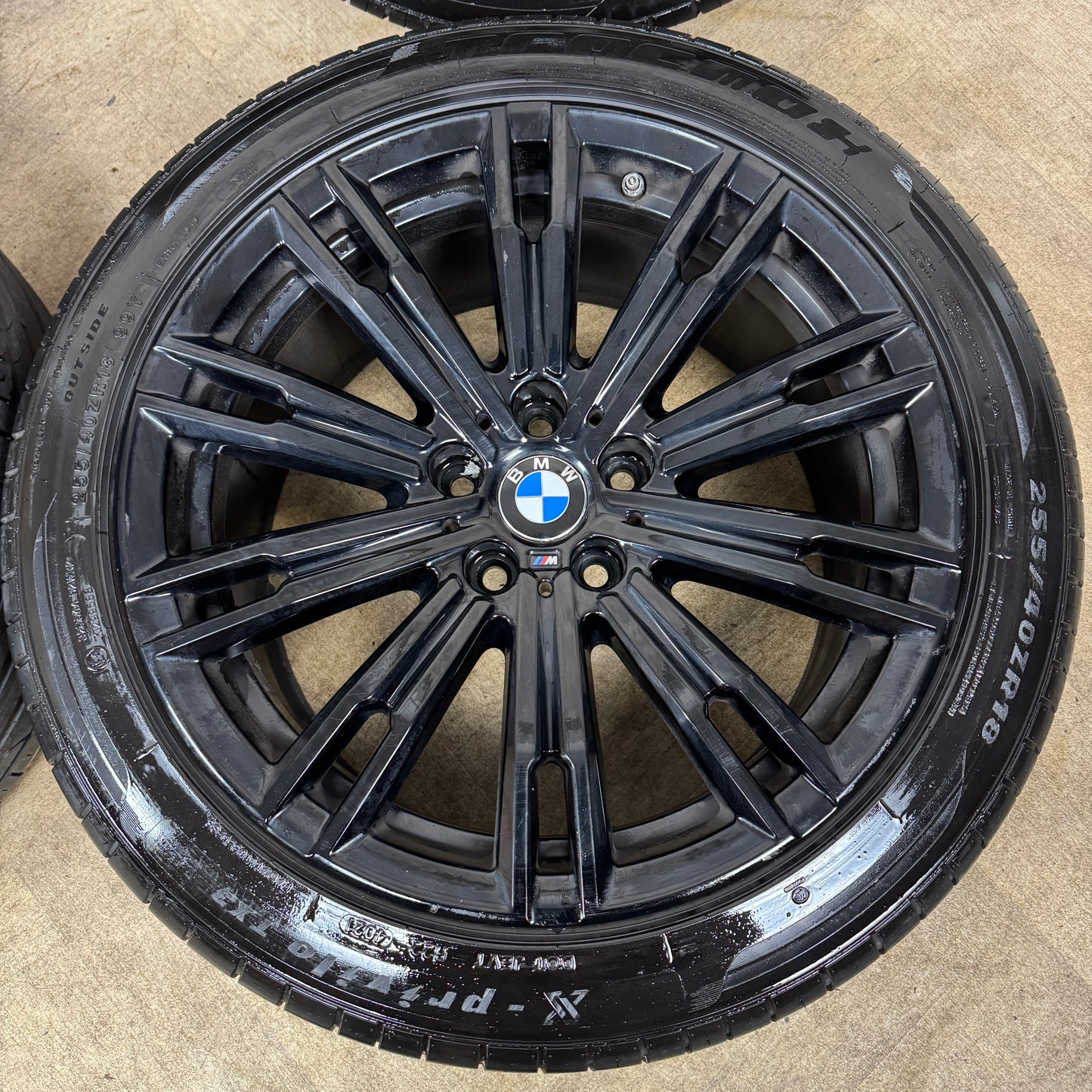 18'' GENUINE BMW 3 SERIES 4 790 BLACK M SPORT G20 G21 G22 G23 TYRES ALLOY WHEELS ALLOYS