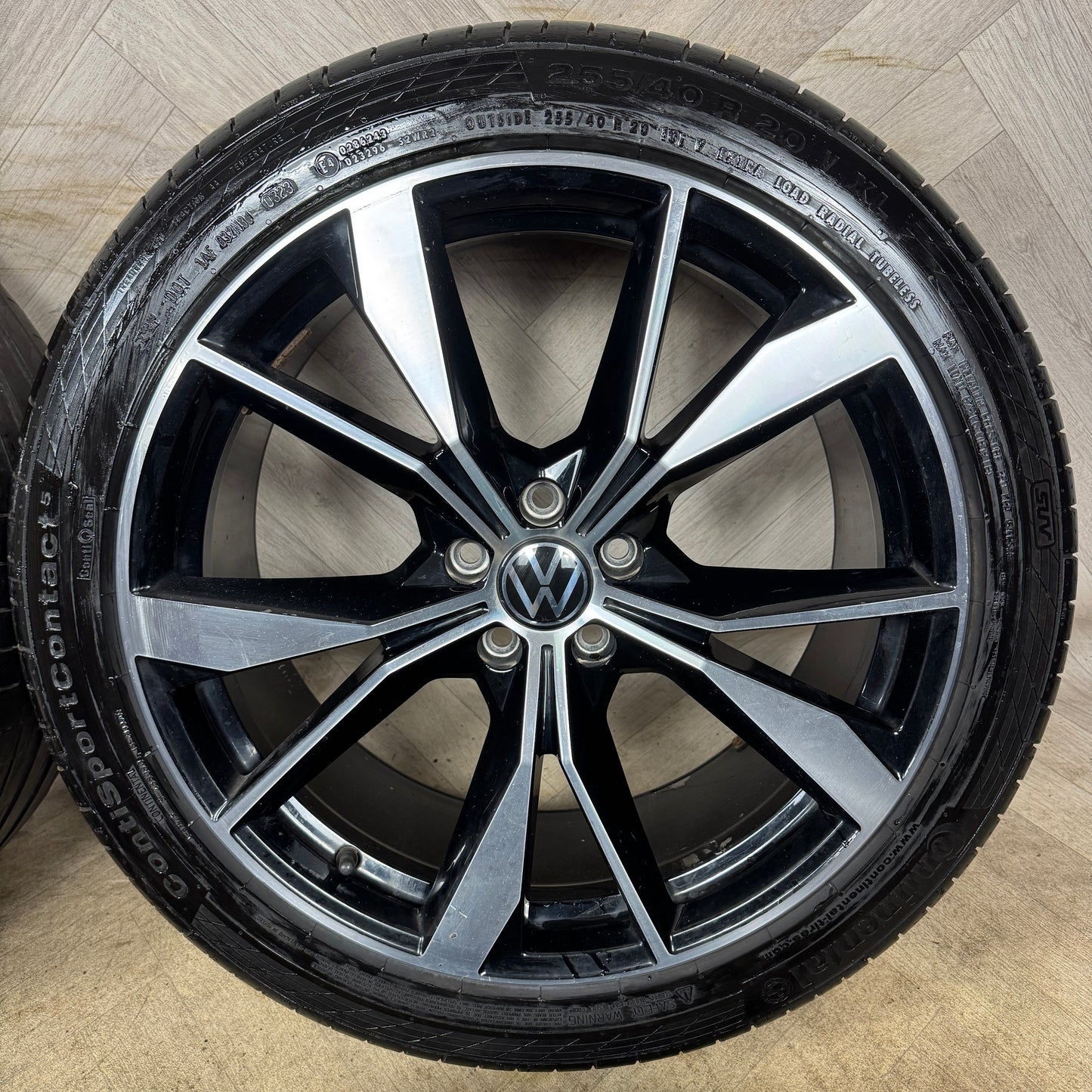 20'' GENUINE VW TIGUAN R LINE MISANO ALLOY WHEELS TYRES ALLOYS