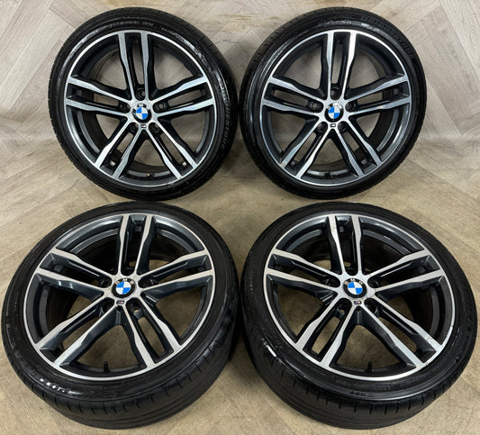 19'' GENUINE BMW 3 SERIES 704 M SPORT 4 F30 F32 F33 F36 ALLOY WHEELS TYRES