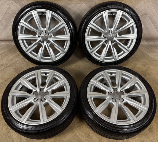 17'' GENUINE AUDI A1 S LINE MULTI SPOKE ALLOY WHEELS ALLOYS TYRES 5X100