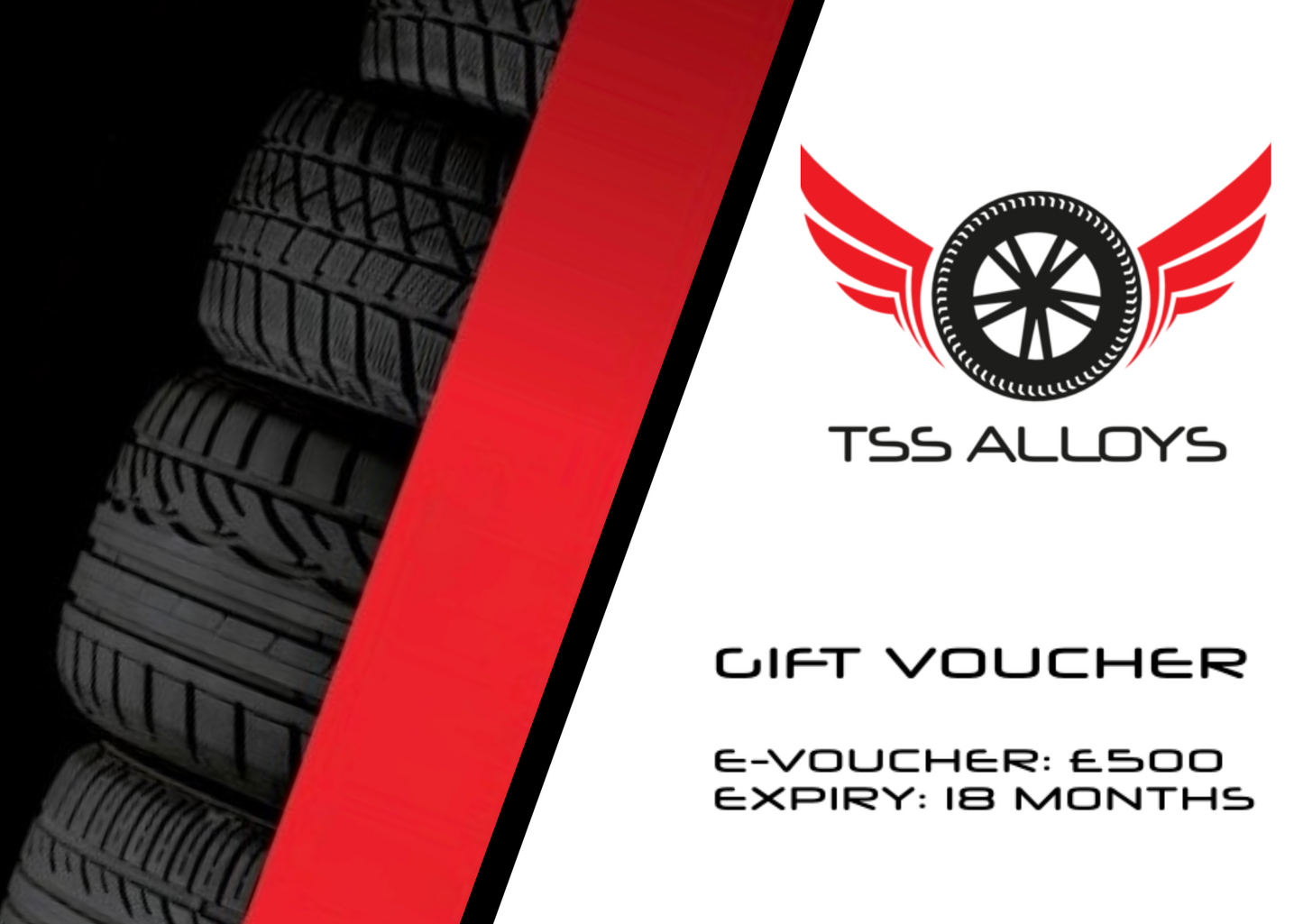 TSS ALLOYS GIFT E-VOUCHER