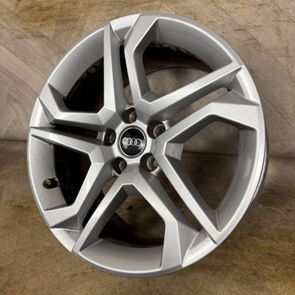 1X 18'' GENUINE AUDI Q5 STAR SPOKE ALLOY WHEEL  5X112 FITMENT  8J ET39 PART: 80A601025BD