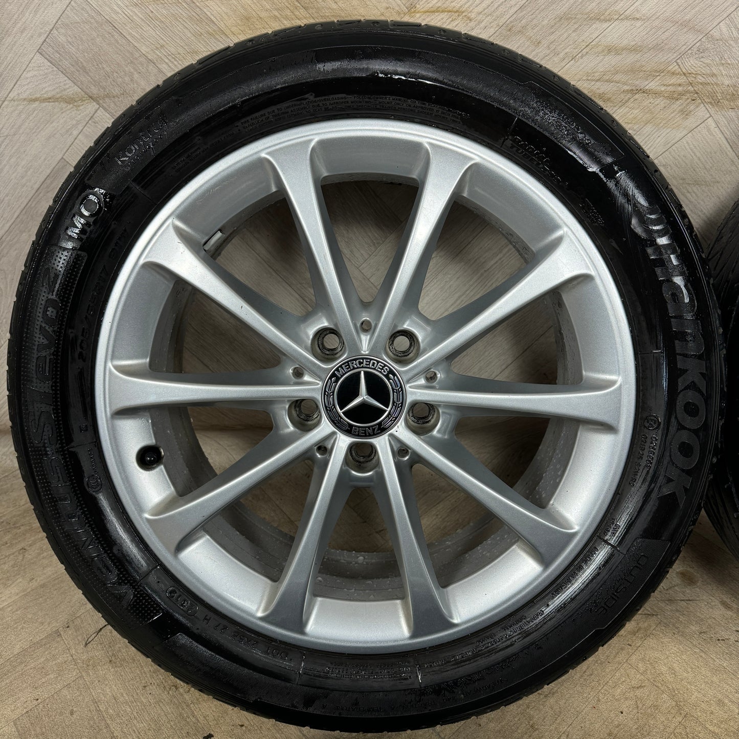 17'' GENUINE MERCEDES A CLASS CLA B W177 ALLOY WHEELS TYRES ALLOYS