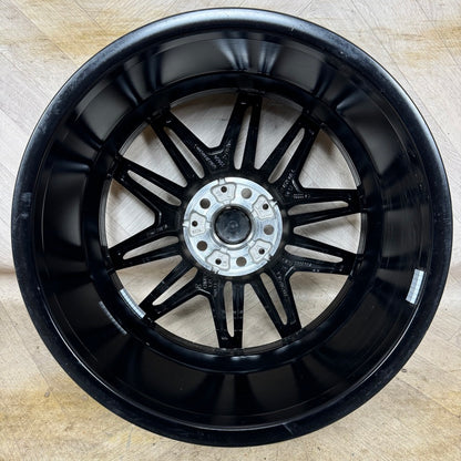 1X 19'' GENUINE BMW M2 COMPETITION 930M G87 ALLOY WHEEL BLACK FRONT  9.5J ET20 PART: 7882869