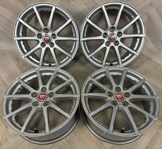 17'' GENUINE JAGUAR E PACE LAND ROVER RANGE EVOQUE ALLOY WHEELS ALLOYS