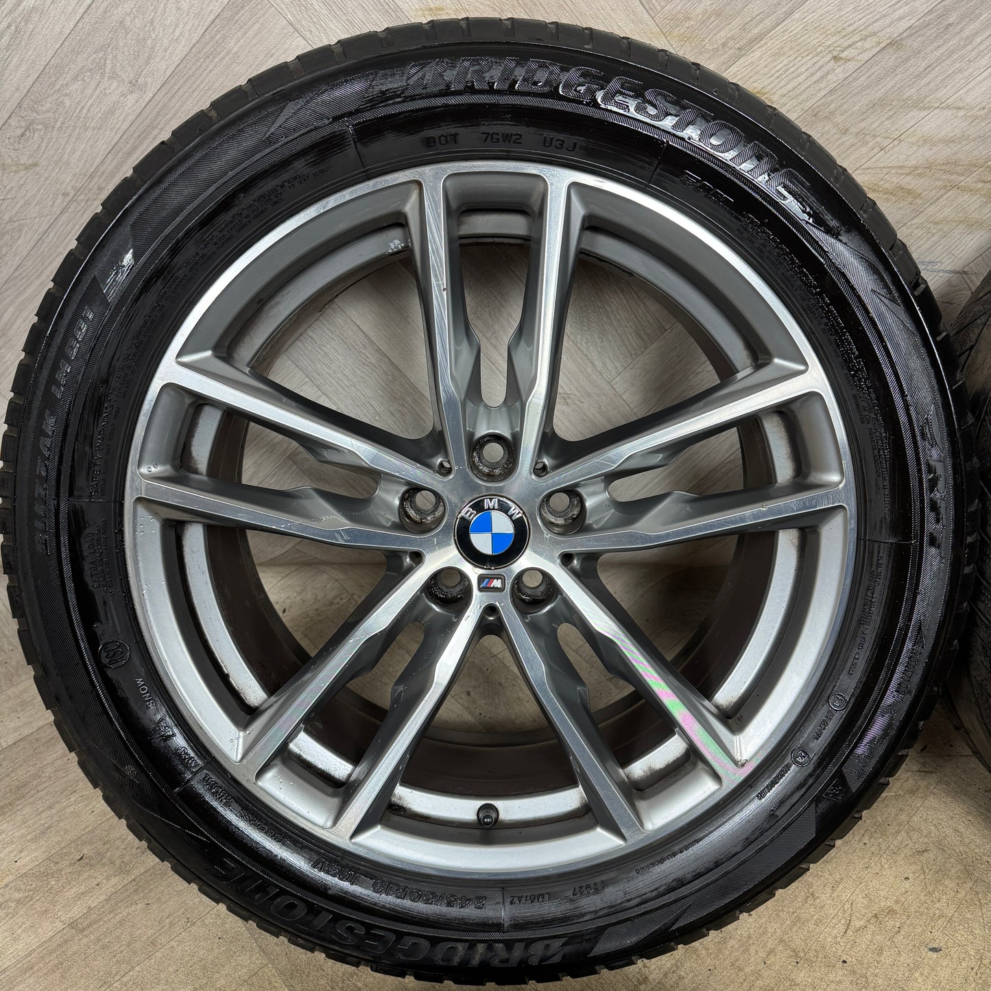 19'' GENUINE BMW X3 X4 G01 G02 698 M SPORT ALLOY WHEELS ALLOYS TYRES 8010267