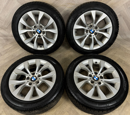 17'' GENUINE BMW X1 WINTER 318 ALLOY WHEELS TYRES ALLOYS 6789141