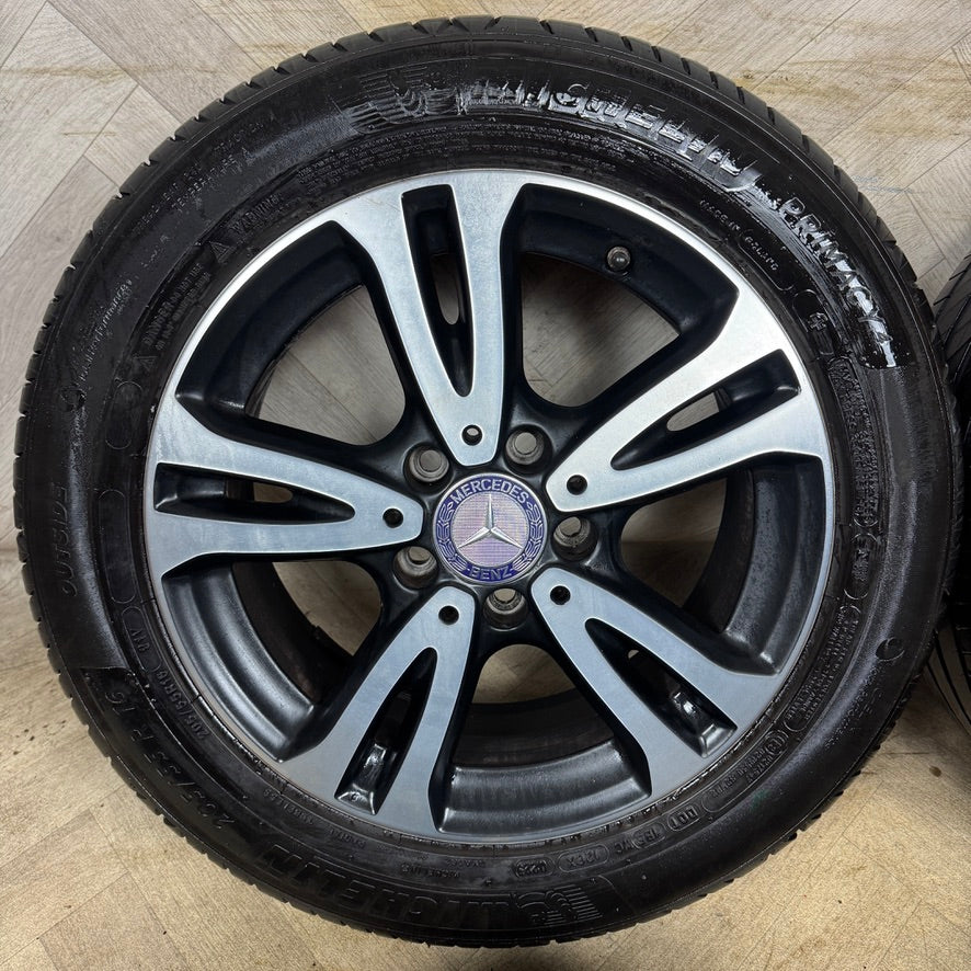 16'' GENUINE MERCEDES A CLASS CLA B W176 W246 ALLOY WHEELS TYRES ALLOYS A246401000