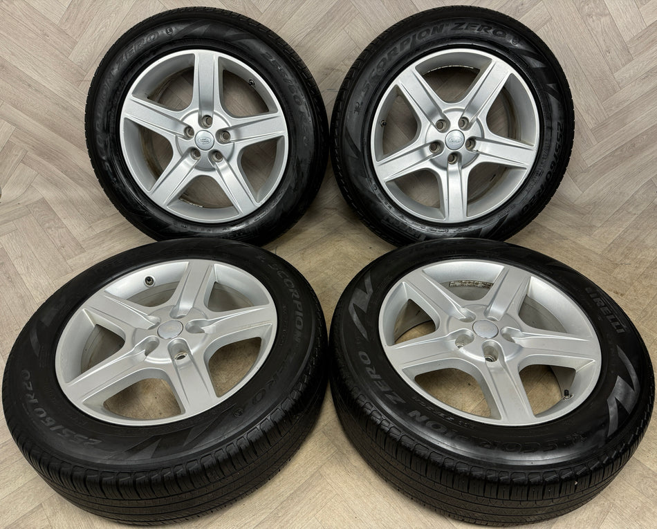 20'' Genuine Land Rover Defender 5 Spoke 5094 Alloy Wheels Tyres Alloys