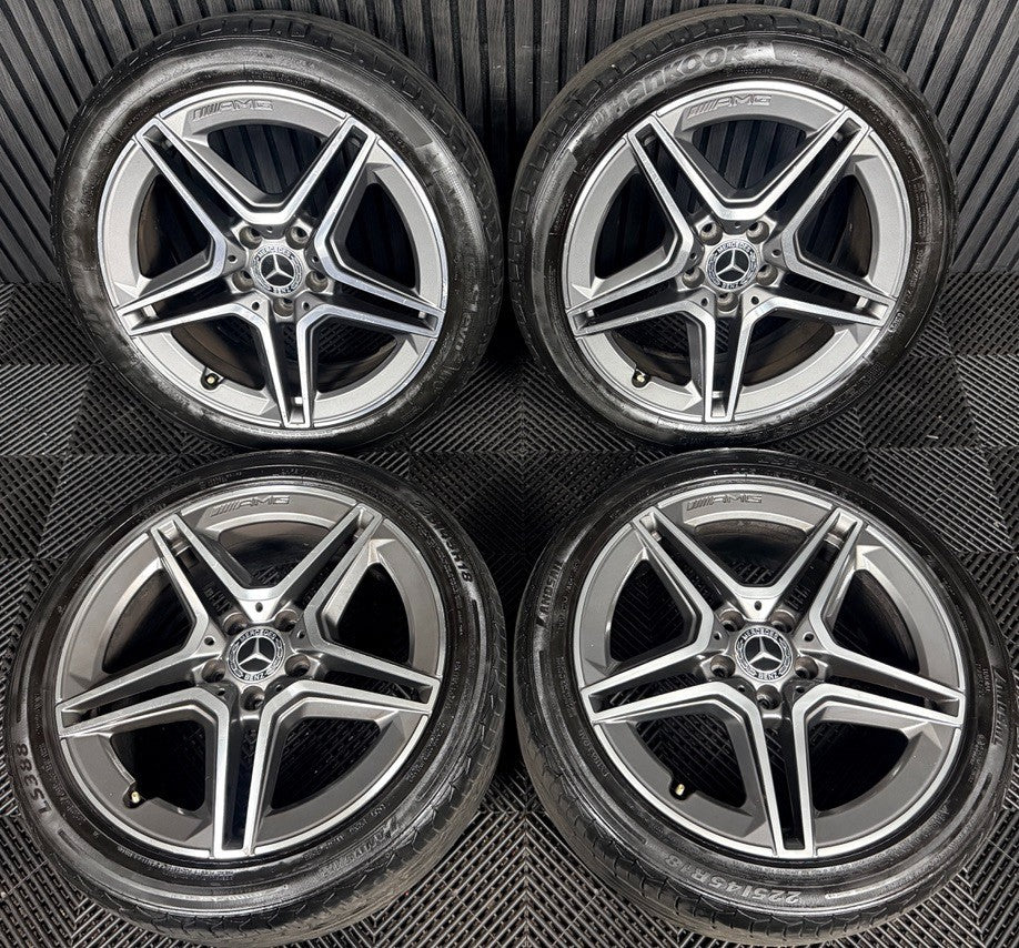 18'' Mercedes Amg A Class Cla B Alloy Wheels Tyres Alloys W177 Genuine