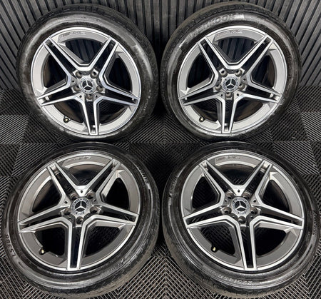18'' Mercedes Amg A Class Cla B Alloy Wheels Tyres Alloys W177 Genuine