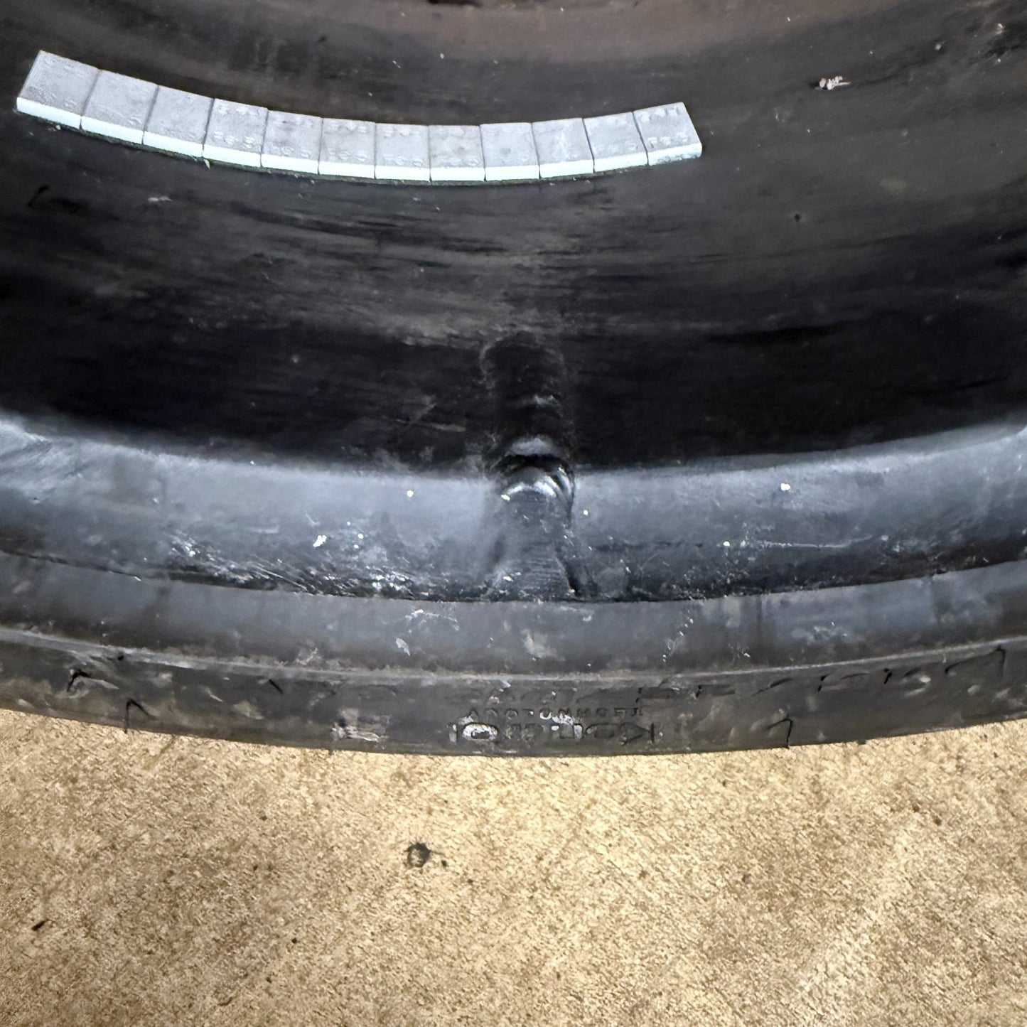 1X 19" GENUINE AMG MERCEDES E CLASS ALLOY WHEEL TYRE W212 FRONT A2124014502