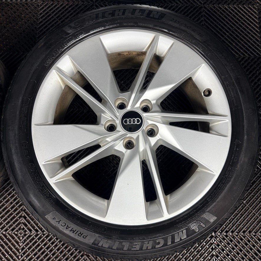 18'' Audi Q2 S Line Alloy Wheels Tyres Alloys 81A601025AL Genuine