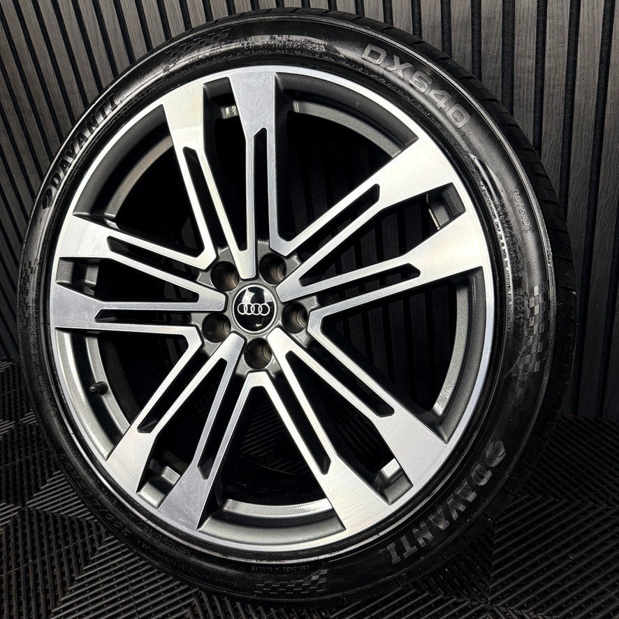 1X 21'' Audi SQ5 Q5 Alloy Wheel Tyre 8.5J ET34 Single Spare 80A601025AC Genuine