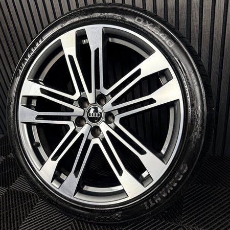 1X 21'' Audi SQ5 Q5 Alloy Wheel Tyre 8.5J ET34 Single Spare 80A601025AC Genuine
