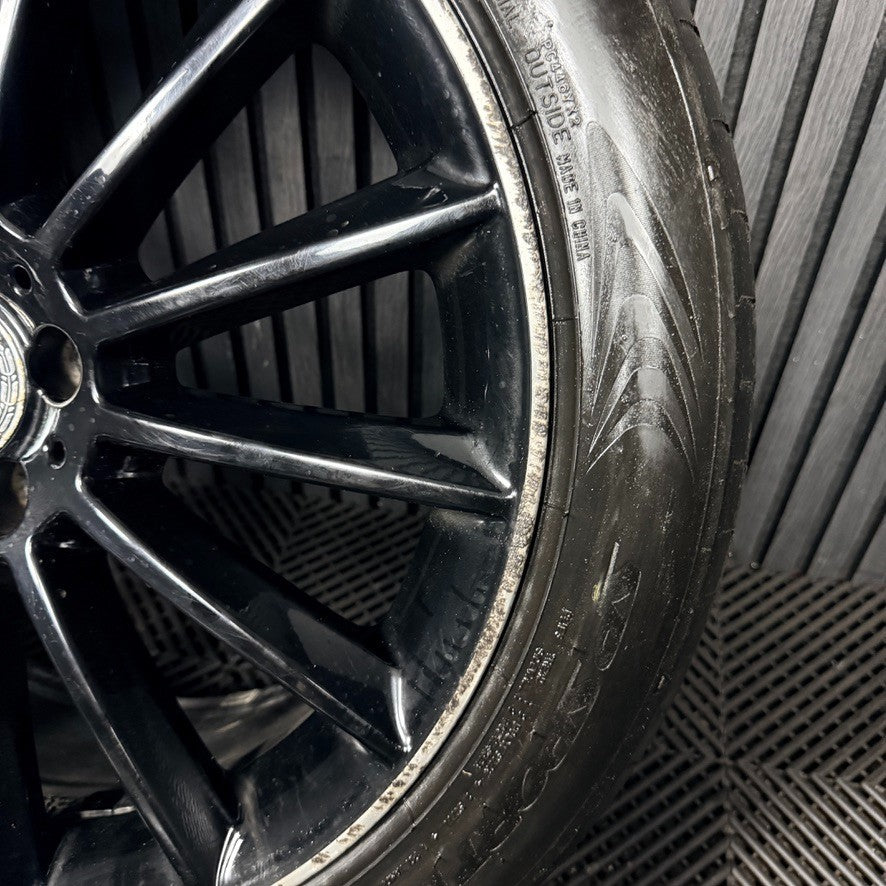 19'' AMG Mercedes GLA Black Multispoke Wheels Tyres Alloys A1564012800 Genuine