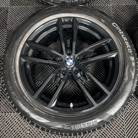 19'' BMW X3 X4 G01 G02 698 Black M Sport Wheels Tyres Alloys 8010267 Genuine
