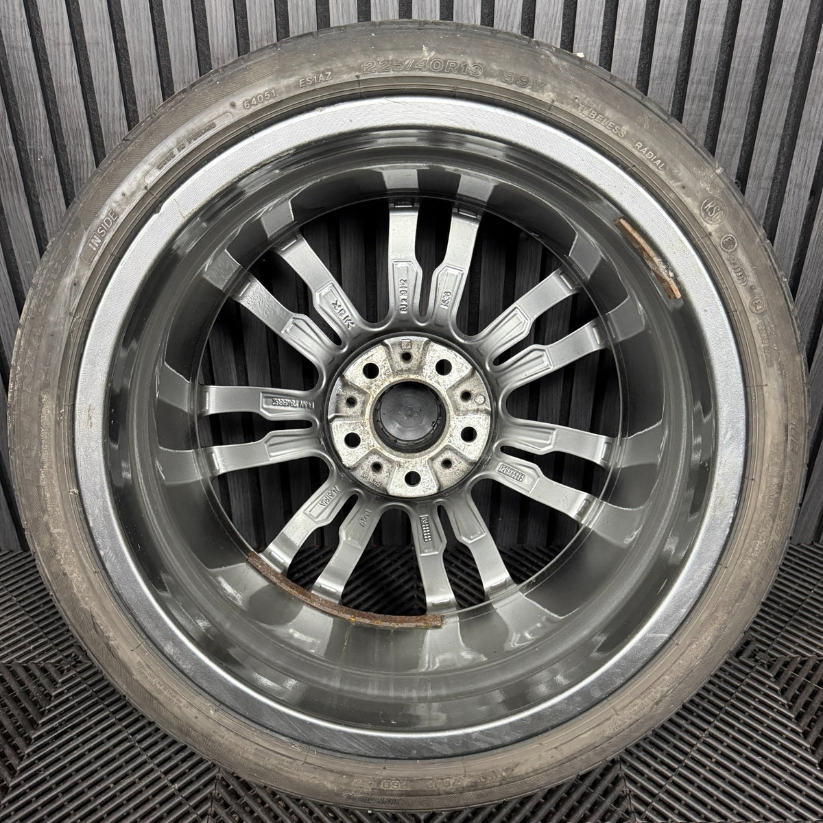 1X 19'' GENUINE BMW 3 SERIES 403 M SPORT 4 F30 ALLOY WHEEL TYRE 7845882 FRONT