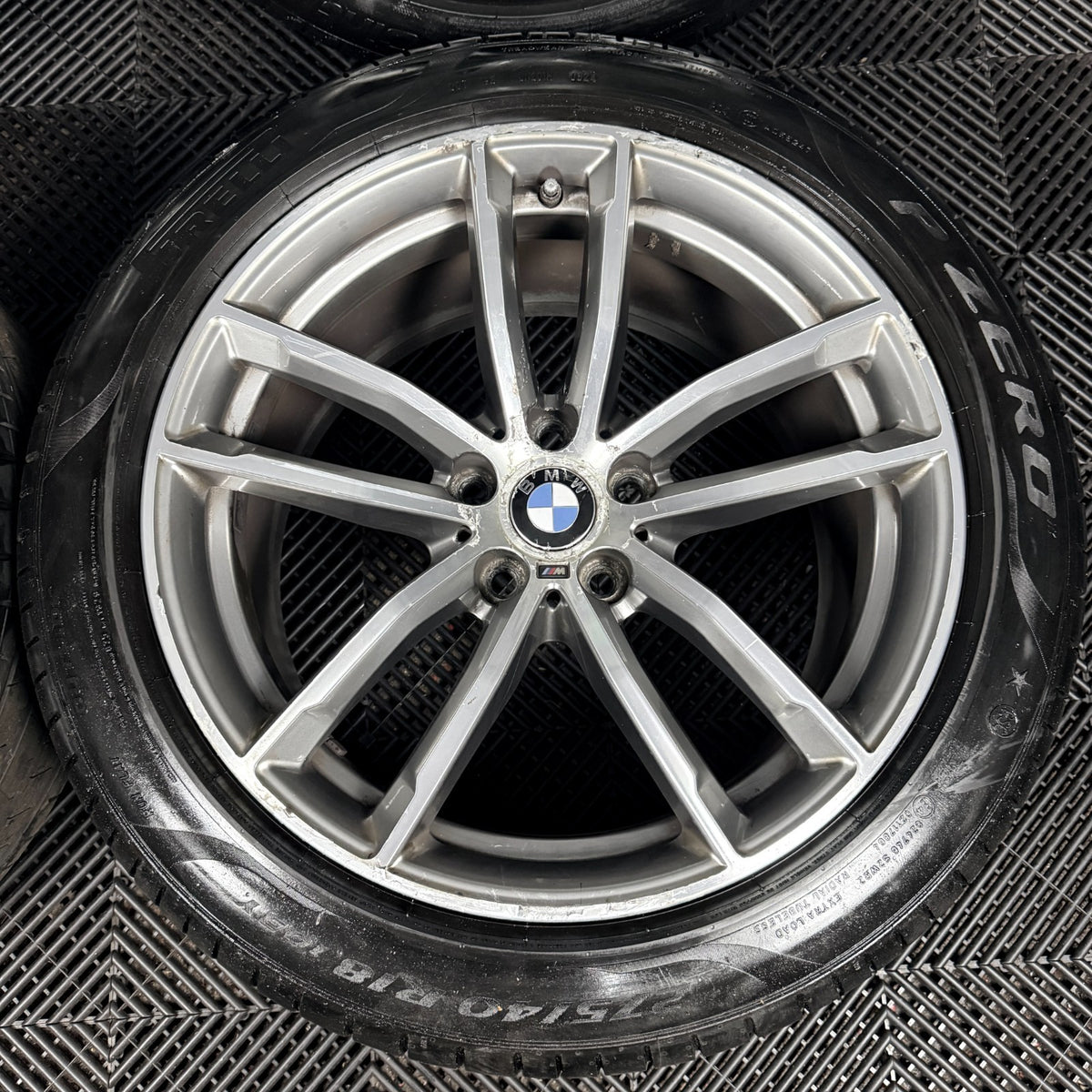 18'' BMW 5 Series 4 662 Grey DC M Sport G30 G31 Wheels Tyres Alloys Genuine