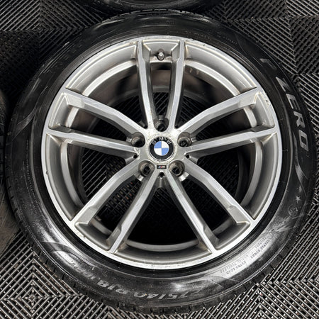 18'' BMW 5 Series 4 662 Grey DC M Sport G30 G31 Wheels Tyres Alloys Genuine