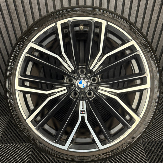 1X 20'' GENUINE BMW 5 SERIES 846 M G30 G31 SPORT ALLOY WHEEL REAR 8747237