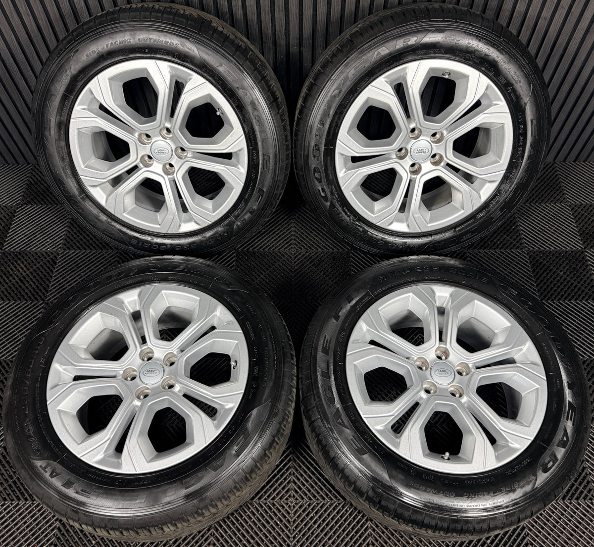 18'' Range Rover Evoque Silver Discovery Sport Land Alloy Wheels Tyres Genuine