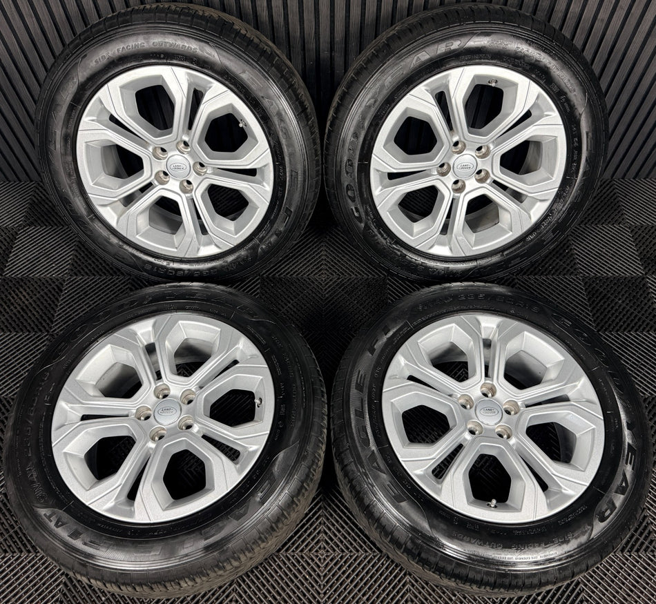18'' Range Rover Evoque Silver Discovery Sport Land Alloy Wheels Tyres Genuine