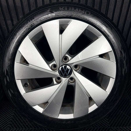 17'' VW Golf Belmont MK8 MK7 MK6 Alloy Wheels Tyres Alloys 5H0601025C Genuine