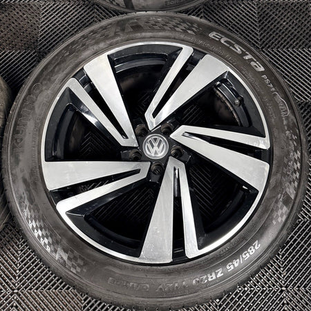 20'' VW Touareg Nevada Black DC Alloy Wheels Alloys Tyres Q7 760601025S Genuine