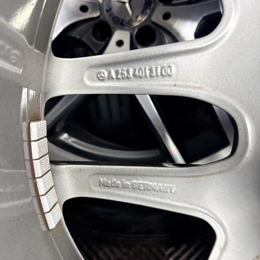 19'' Mercedes AMG GLC Coupe Sport Alloy Wheels Tyres A2534011800 Genuine