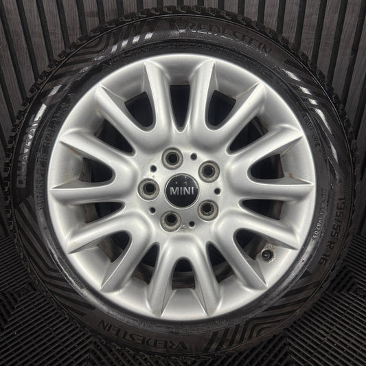 1X 16'' GENUINE MINI COOPER ONE D 495 VICTORY F55 F56 ALLOY WHEEL TYRE 6855104